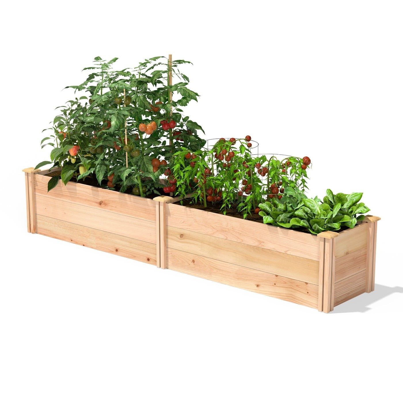 Premium Cedar 16.5" x 96" Raised Garden Bed