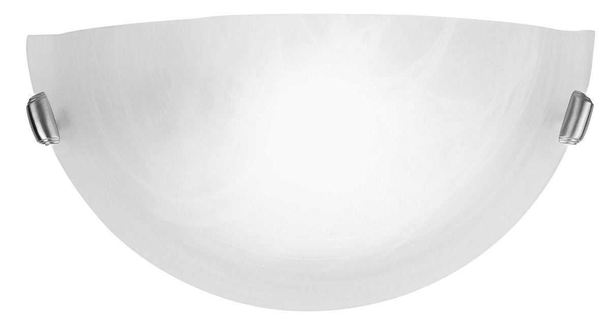 Contour Lines 8''x16'' Brushed Nickel Dimmable Wall Sconce