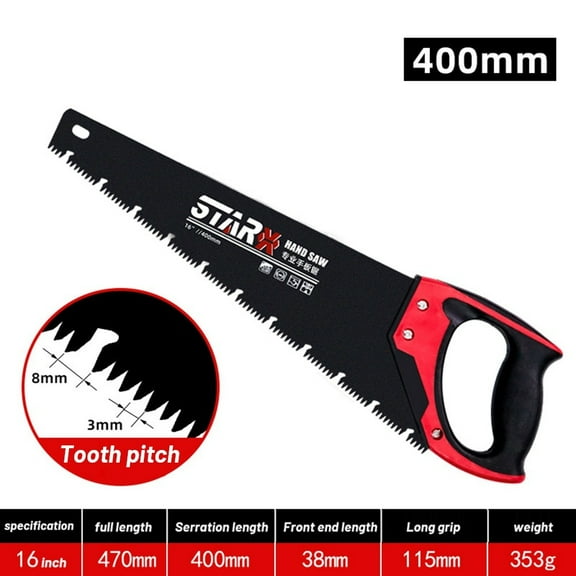 16 inch/18 inch/20 inch Steel Hand Saw Timber Saw To Fine Cut Wood Metal PVC For Wood Cutting Disc Garden Tool