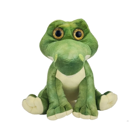 Plush Gear Alligator 16" Plush Toy Soft Stuffed Reptile Animal for Kids, Jungle & Swamp-Themed Gift