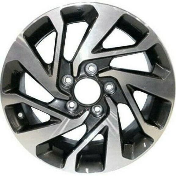 16 inch Aluminum Wheel Rim for Honda Civic 16-20 5 Lug Gray