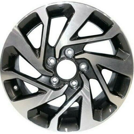 16 inch Aluminum Wheel Rim for Honda Civic 16-20 5 Lug Gray