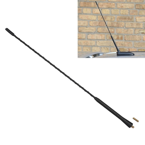 16 inch Antenna Aerial AM FM Radio Replacement Car Auto Roof Mast Whip Universal