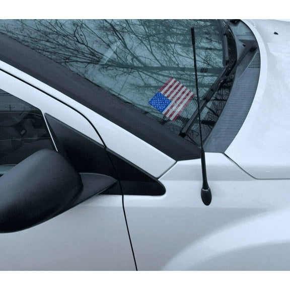 16" inch Antenna Mast Black Power Radio AM/FM for DODGE CALIBER 2007-2012 Brand New