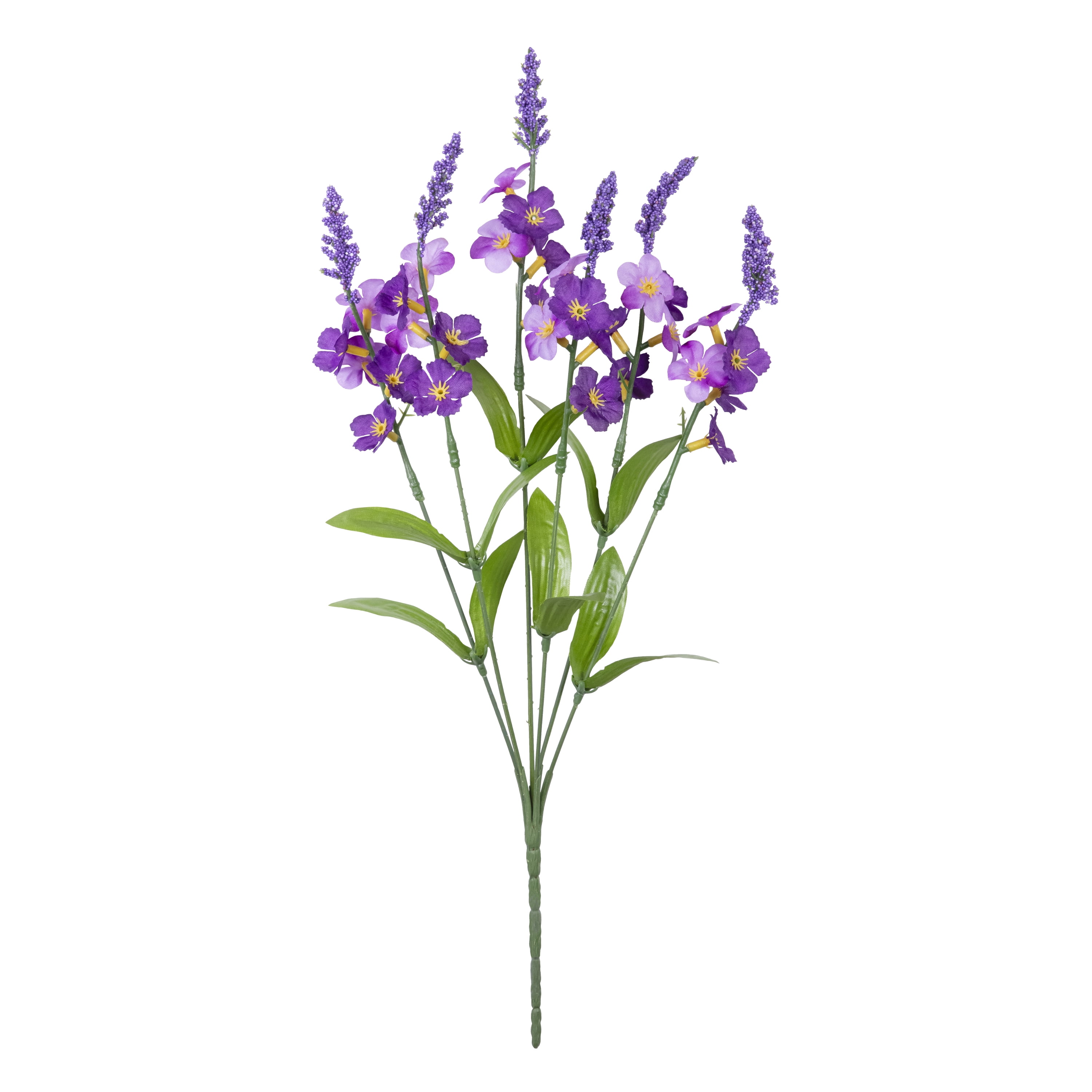 16-inch Artificial Silk Purple Delphinium Summer Pick, for Indoor Use, by Mainstays