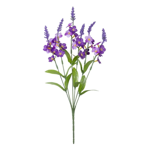 16-inch Artificial Silk Purple Delphinium Summer Pick, for Indoor Use, by Mainstays