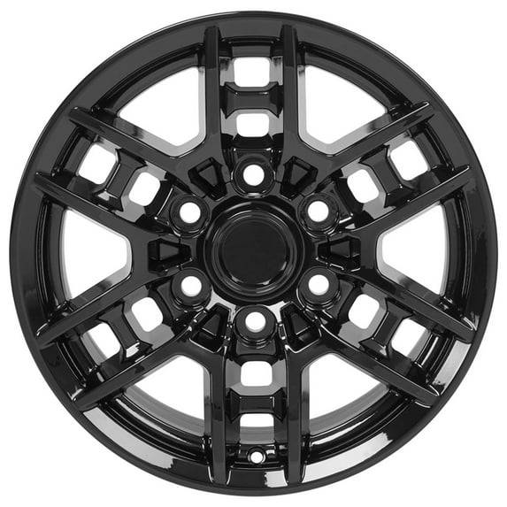 16 inch Black Rims Fits Lexus GX470 2003-2009 6 Lug 139.7mm