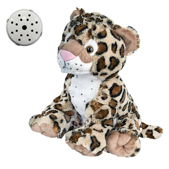 16 inch Charlie the Cheetah Plush Toy with Recorder Device Soft & Interactive Voice Recording