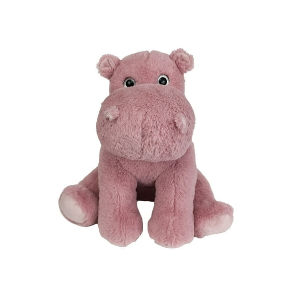 16-inch Henley the Hippo Plush Toy, Soft and Cuddly Stuffed Animal for Kids, Sustainable and Safe