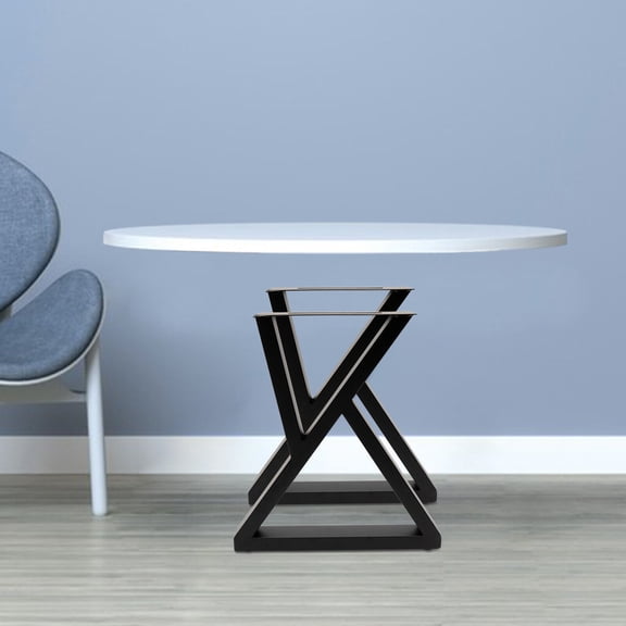 16"  inch Metal Coffee Table Legs Set of 2 Metal Steel Bench Desk Legs