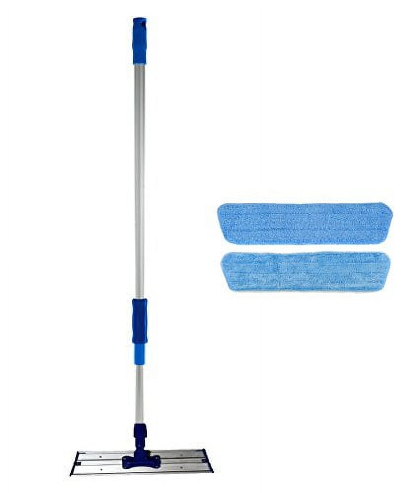 16 inch Blue Microfiber Mop Kit with Aluminum Handle