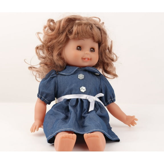16-inch fashionable soft rubber vinyl doll (Pinchable and biting style)