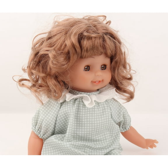 16-inch vinyl soft and fashionable blinking doll (pinchable and biting, with movable joints)