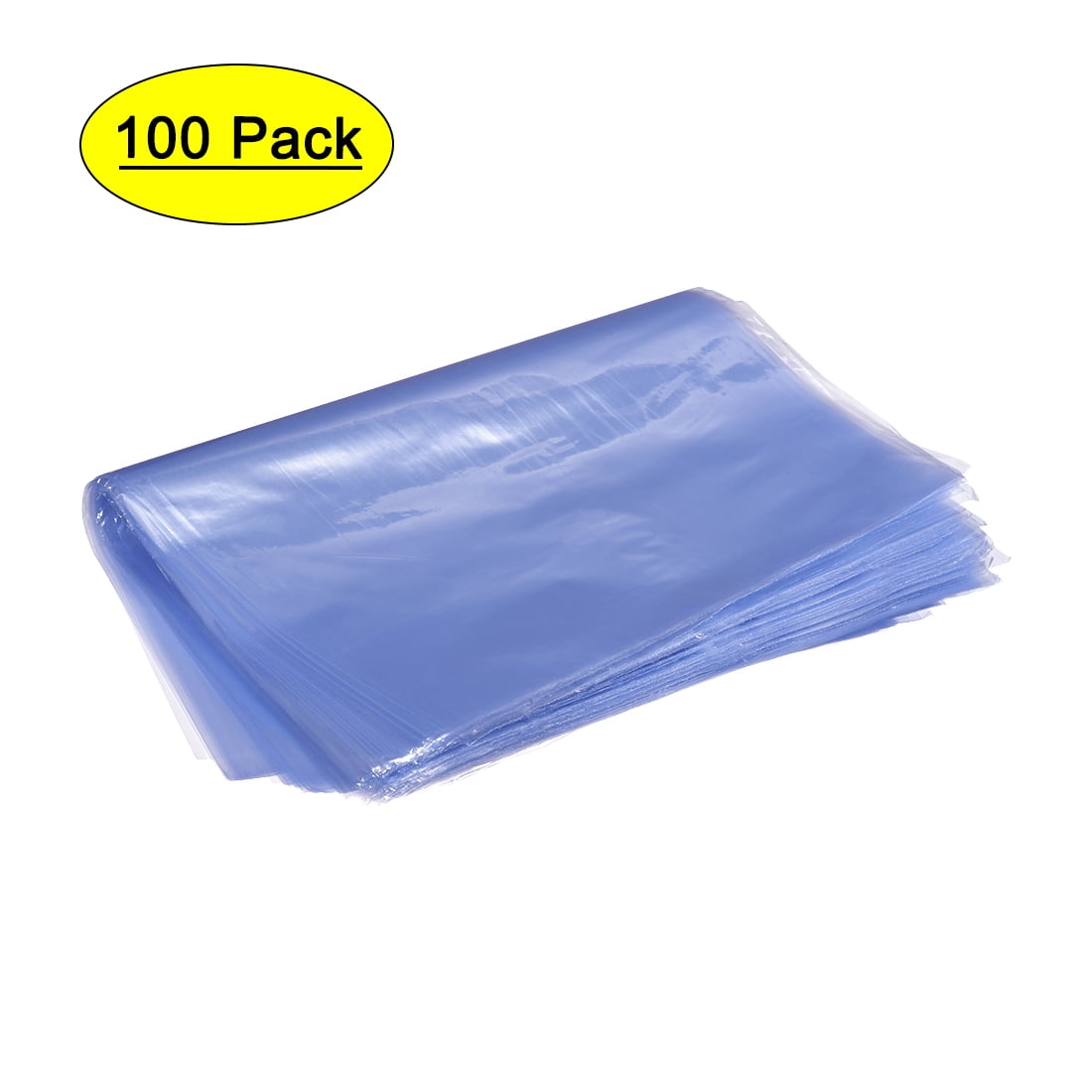 16 inch x 12 inch PVC Shrink Bags Wrapping Packaging Sealer Bags 100 Pack Walmart