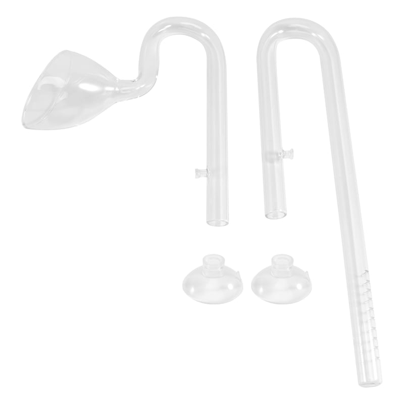 16 mm Aquarium Glass Inflow Outflow Pipe Tube Fish Tank Aquatic Water ...