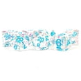 thumbnail image 1 of 16 mm Clear Specialty Resin Dice with Pink & Blue Confetti & Blue Numbers - Set of 7, 1 of 1