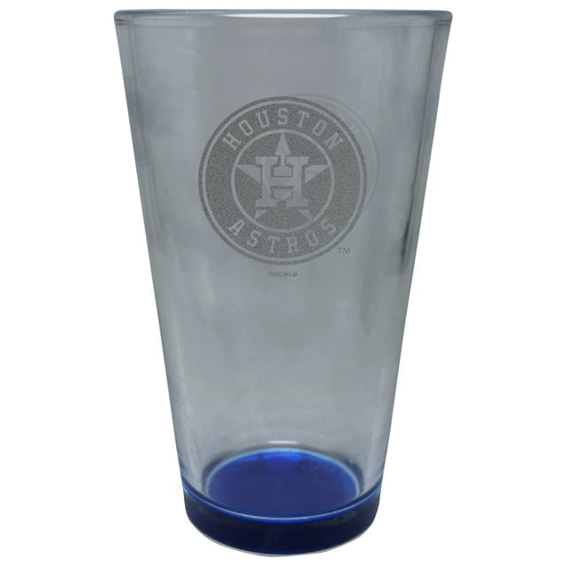 16 ounce Clear Glass Pint Glass with Team Logo