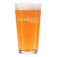 thumbnail image 1 of 16 oz Beer Pint Glass Gift Padrino Est 2024, 1 of 1