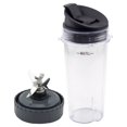 thumbnail image 1 of 16 oz Cup with Sip & Seal Lid and Extractor Blade Replacement Parts 303KKU 356KKU800 307KKU Compatible with Nutri Ninja BL660 BL740, 1 of 8