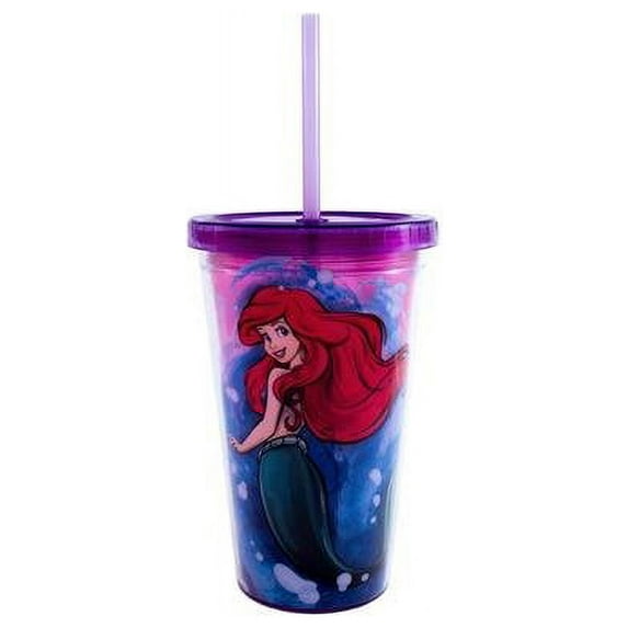 16 oz Disney Princess Ariel Cold Cups with Shell Cubes
