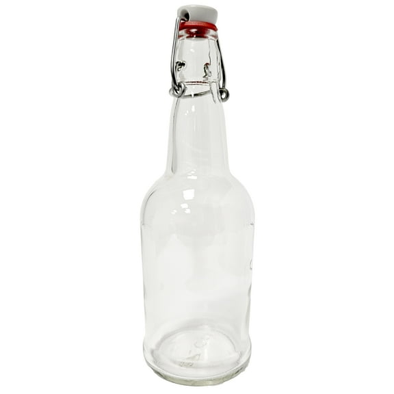 16 oz. EZ Cap Beer Bottle - Clear - ONE BOTTLE