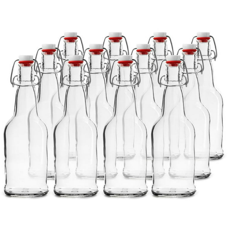 Beer Bottles, 16 oz E-Z Cap, Clear Glass, Each - Keystone Homebrew