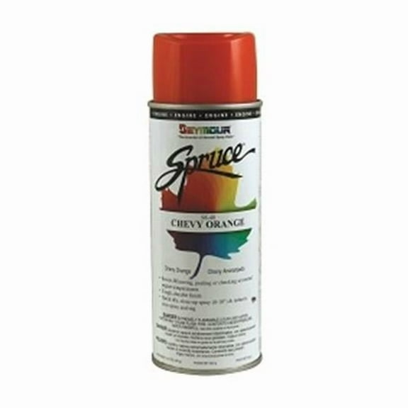 16 oz Enamel Spruce Engine Paint, Chevy Orange