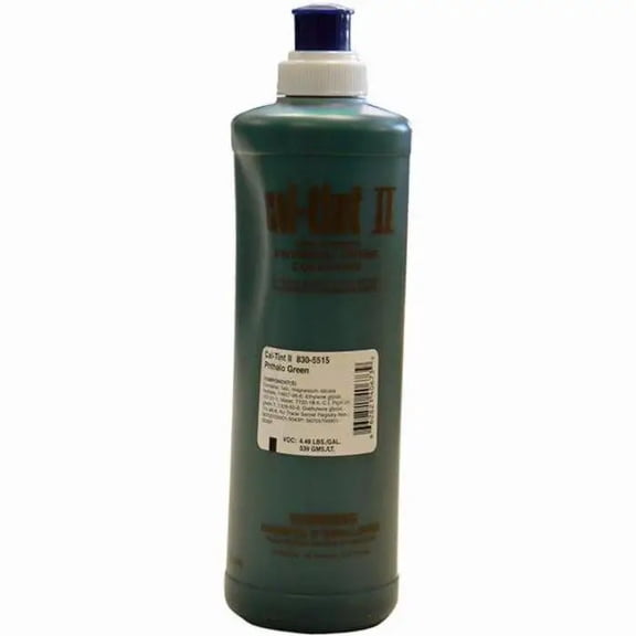 16 oz Evonik 830-5515 Phthalo Green Cal-Tint II Universal Colorant