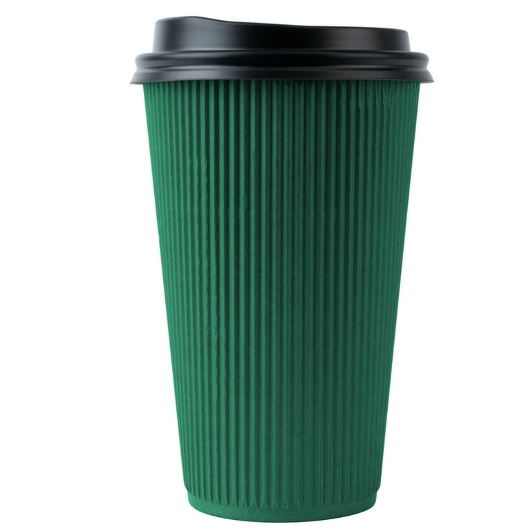 Galvanox Freezable Iced Coffee Cup with Lid and Straw - Green (16oz)