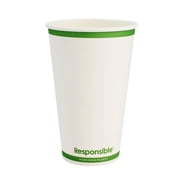 16 oz Hot Cups | Tree-Less  Compostable Paper