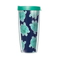 thumbnail image 1 of 16 oz Navy Blue Paisley Sea Turtles on Insulated Tumbler with Travel Lid, 1 of 3