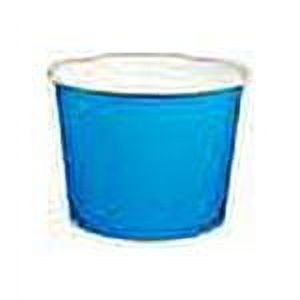 16 oz Paper Hot/Cold Ice Cream Cups - by Frozen Solutions (Blue)