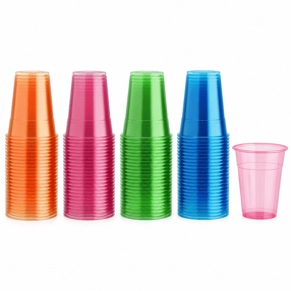 neon-party-cups
