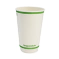 thumbnail image 1 of 16 oz Smooth Insulated Hot Cups | Tree-Less™ Compostable Paper, 1 of 3