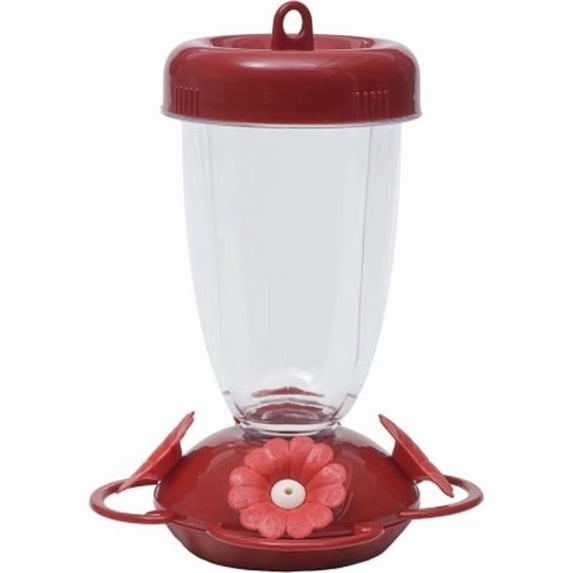 16 oz Thistle Plastic HB Feeder Red