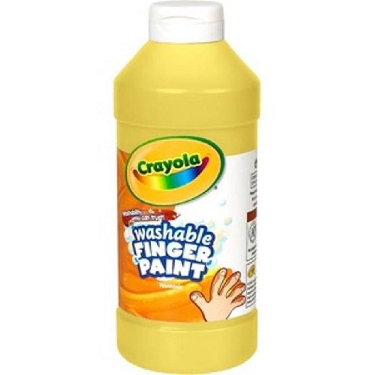 16 oz Washable Finger Paint - Yellow