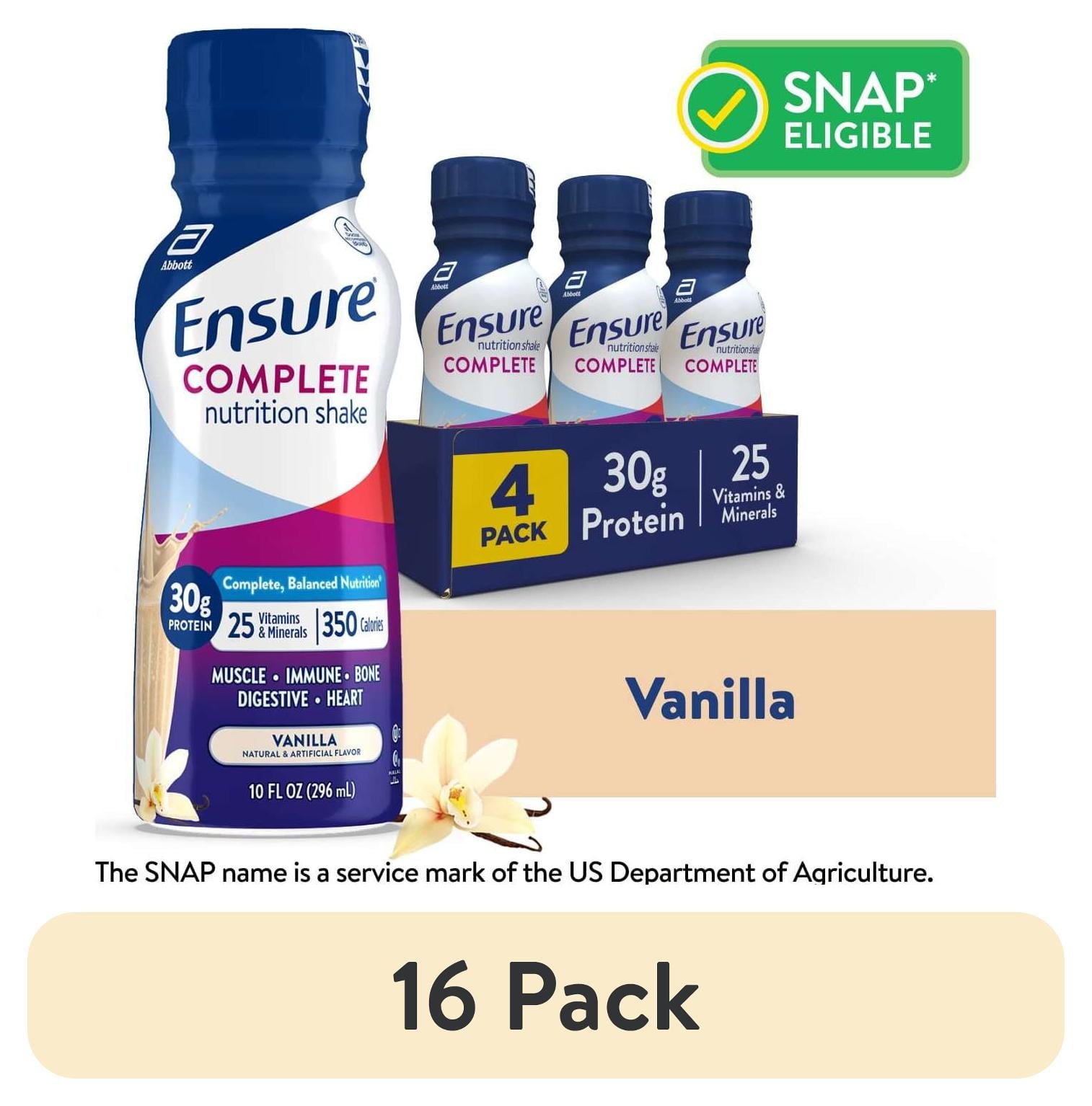 Ensure COMPLETE Nutrition Shake, 30g Protein, Vanilla, 10 fl