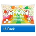 thumbnail image 1 of (16 pack) Jet-Puffed Fruity-Fun Orange, Strawberry, Lemon & Lime Mini Marshmallows, 10 oz Bag, 1 of 20