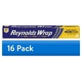 thumbnail image 1 of (16 pack) Reynolds Wrap Non-Stick Aluminum Foil Roll, 12 inches Wide, 50 Sq. Ft., 1 of 11
