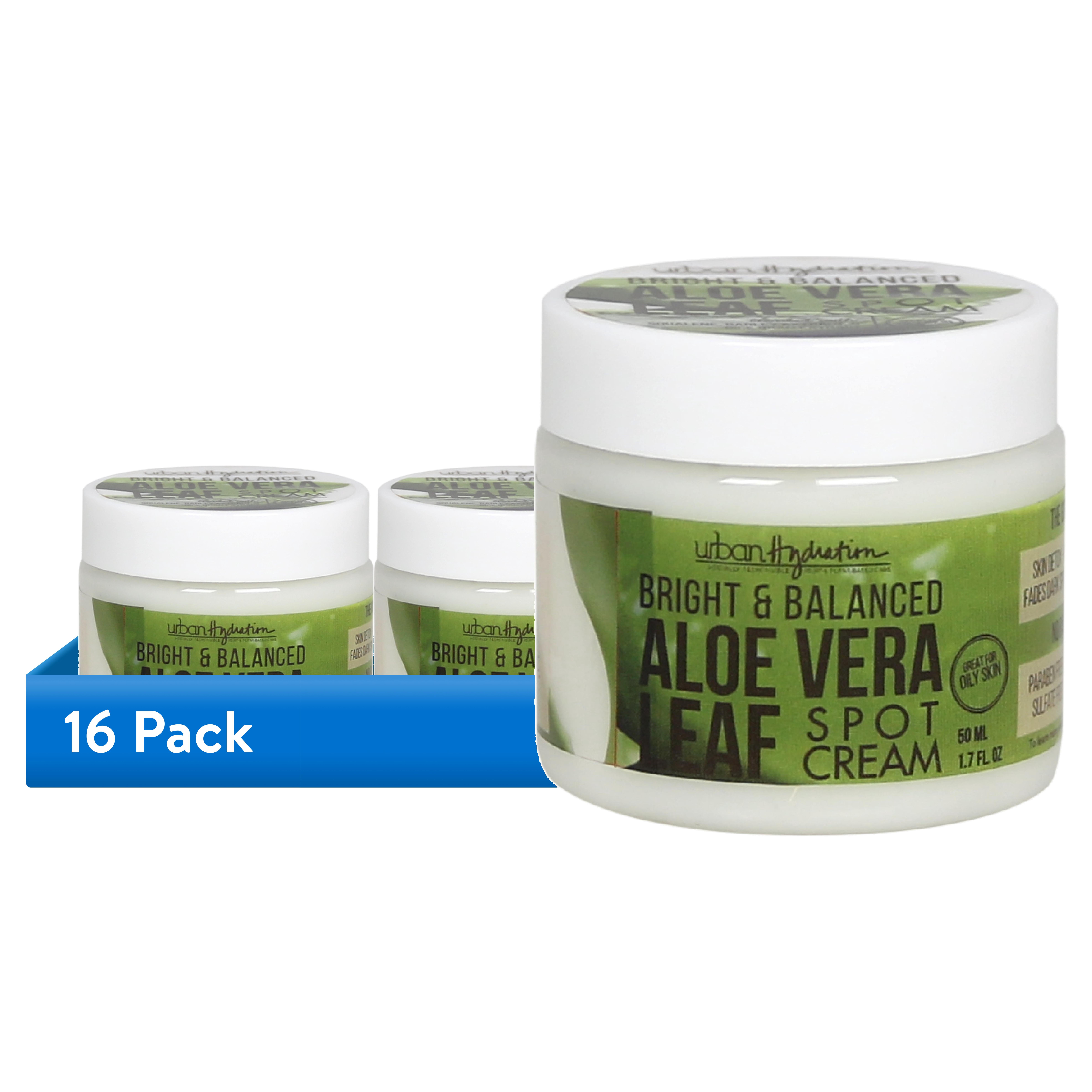 (16 pack) Urban Hydration Bright & Balanced Dark Spot Treatment Cream, with Aloe Vera Leaf, for All Skin Tone, 1.7 oz