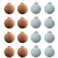 thumbnail image 1 of 16 pc Christmas Ball Bauble Ornament Velvet Christmas Indoor Outdoor Hanging Decoration Holiday Party Wedding Halloween Thanksgiving Valentine's Day Decor, 1 of 6
