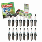 16 pc DENSO Iridium TT Spark Plugs compatible with Dodge Ram 1500 4.7L V8 2009-2010