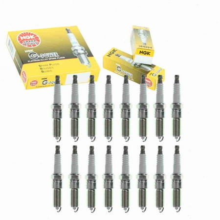 16 pc NGK G-Power Spark Plugs compatible with Chrysler Aspen 5.7L V8 2007-2008
