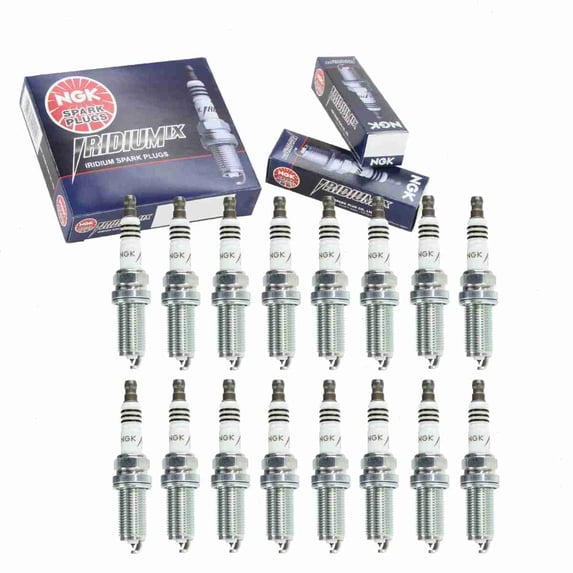 16 pc NGK Iridium IX Spark Plugs compatible with Ram 2500 5.7L 6.4L V8 2011-2020