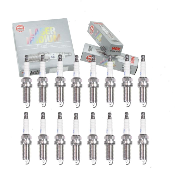 16 pc NGK Laser Iridium Spark Plugs compatible with Ram 3500 5.7L V8 2011-2018