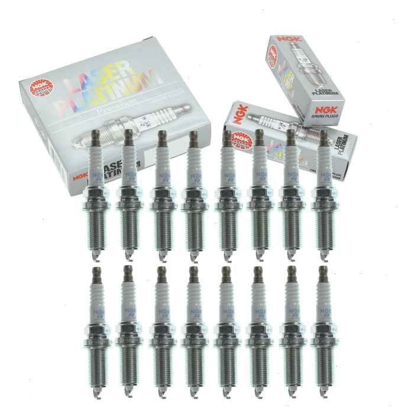 16 pc NGK Laser Platinum Spark Plugs compatible with Dodge Ram 1500 5.7L V8 2009-2010