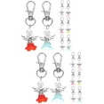 thumbnail image 1 of 16 pcs  Angel Keychain Set Delicate Keychain Weddings Supplies Keychain Hanging Ornament, 1 of 6
