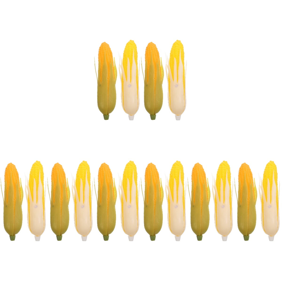 16 pcs Artificial Corn Lifelike Corn Plastic Corn Fake Corn Realistic ...