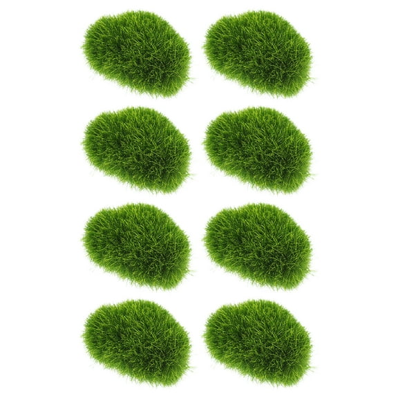 MERRYHAPY 16 Pcs Artificial Moss Stones for Bonsai Landscape Decor Projects, 2.421.6in, Miniature Garden Accessories