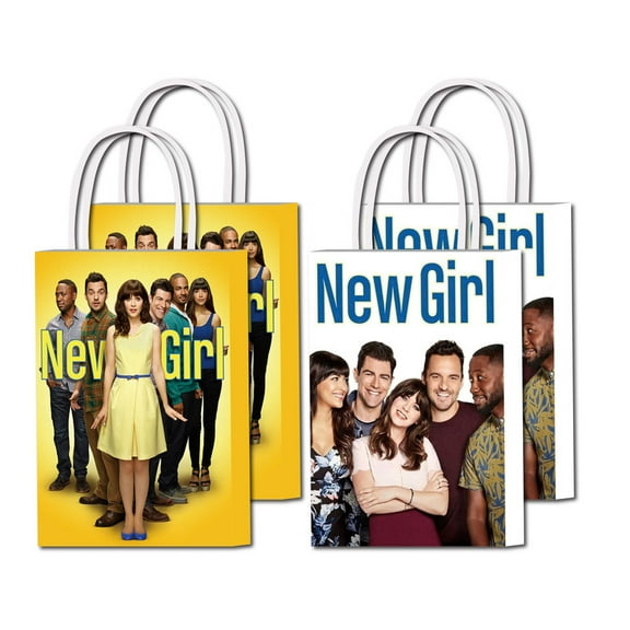 16 pcs For New Girl Twenty Nine Theme Birthday Party Bags,Party Favor Bags,With Candy Gift Bags Handles Favor Bags for Birthday Party Decorations